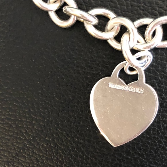 Tiffany & Co. Heart Tag Chain Link Charm Necklace - Picture 6 of 7